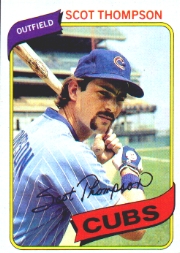 1980 Topps 574 Scot Thompson